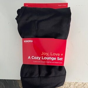 Sonoma Black Lounge leggings for women